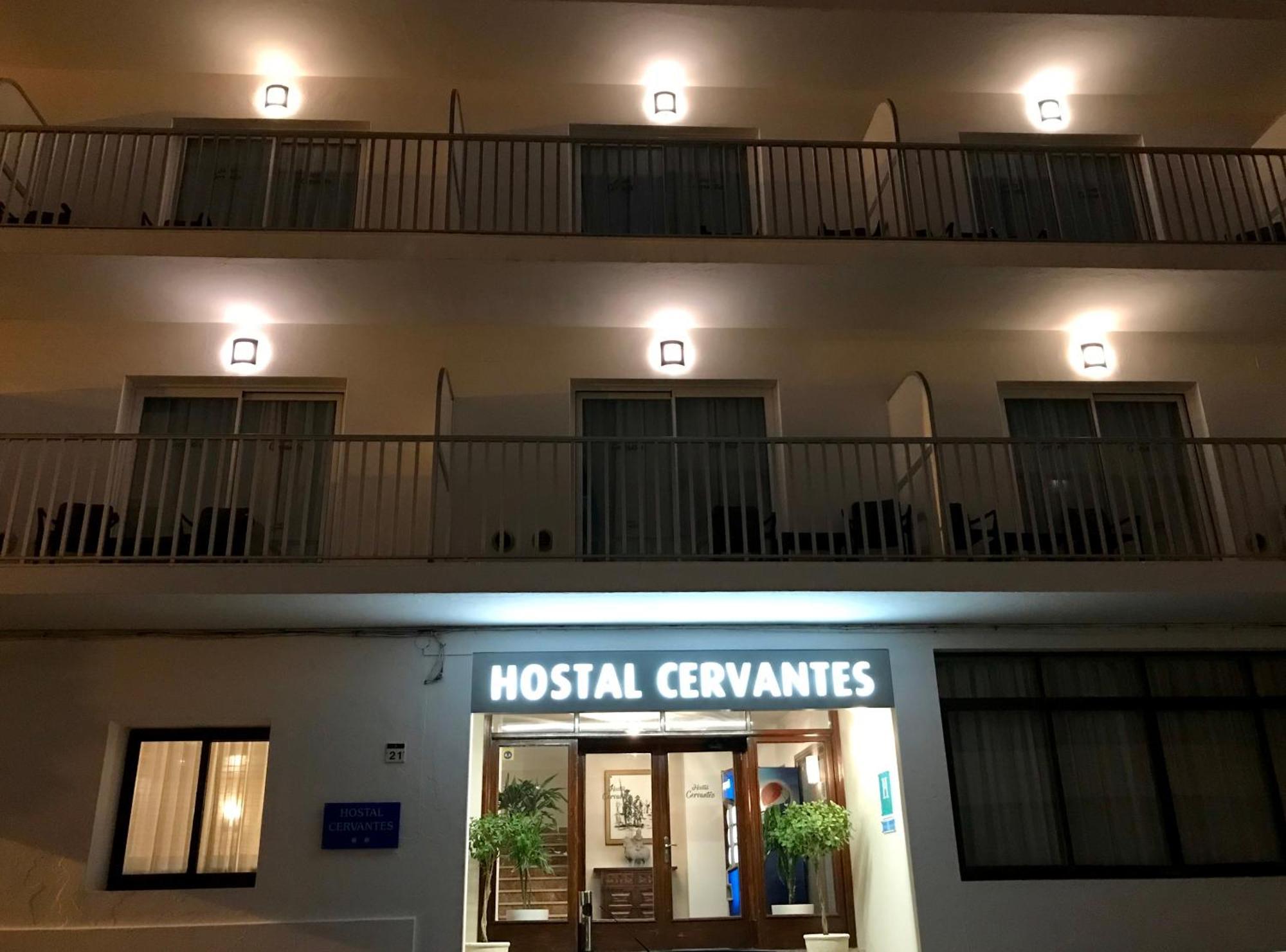 Hostal Cervantes Sant Antoni de Portmany Exterior foto